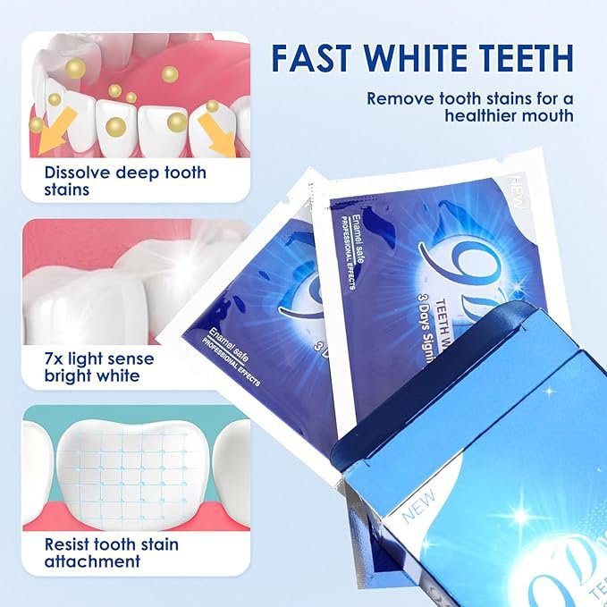 Teeth Whitening Strips 7 treatments 5D or 9D - Image 5