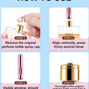 Travel Refillable Perfume Spray Bottle 5ml - Image 7