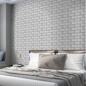 Self-Adhesive 3D Wall Sticker - Waterproof Foam Brick Wallpaper - Image 4