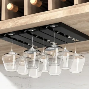 Wine Glass Holder Stylish Storage Solution (1pc) - Image 7