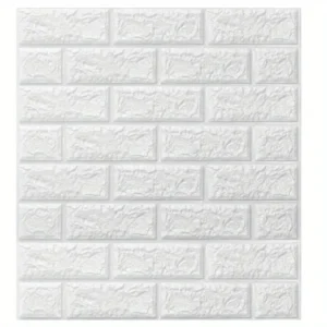 Self-Adhesive 3D Wall Sticker - Waterproof Foam Brick Wallpaper - Image 7