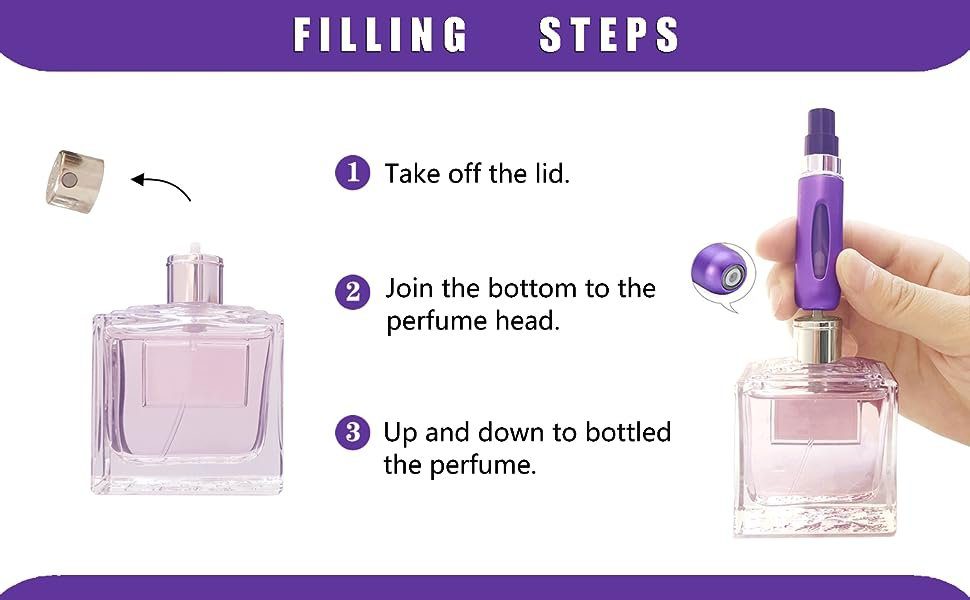 Travel Refillable Perfume Spray Bottle 5ml - Image 8