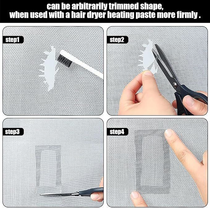Mosquito Net Repair Stickers (15 pcs) - Image 2
