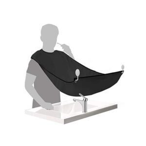 Man Bathroom Apron with Suction Cup