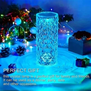 RGB Touch Sensor Crystal Table Lamp! - Image 2