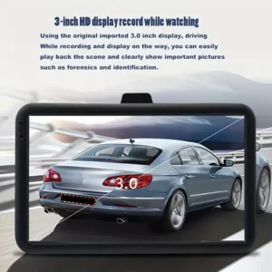 Drive Safer : Dash Cam Night Vision Driving Recorder - Image 3
