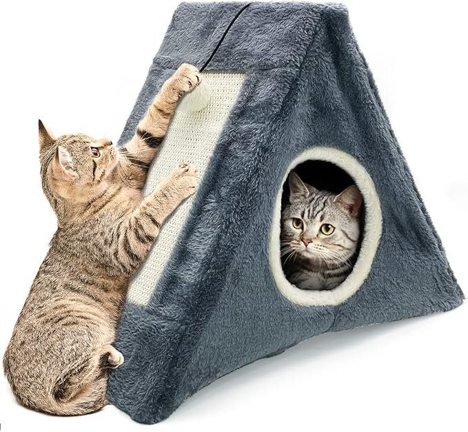 Triangle Cat Scratching Pad with Sisal Rope