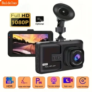 Drive Safer : Dash Cam Night Vision Driving Recorder