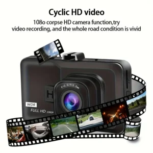 Drive Safer : Dash Cam Night Vision Driving Recorder - Image 6