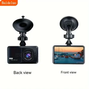 Drive Safer : Dash Cam Night Vision Driving Recorder - Image 7