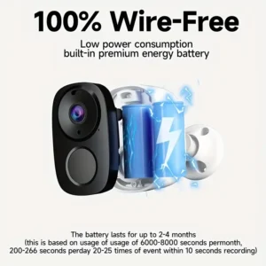 Camera Waterproof Solar Battery Security - Image 7