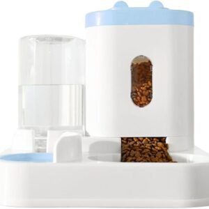 Water Dispenser and Food Bowl Combo for pets