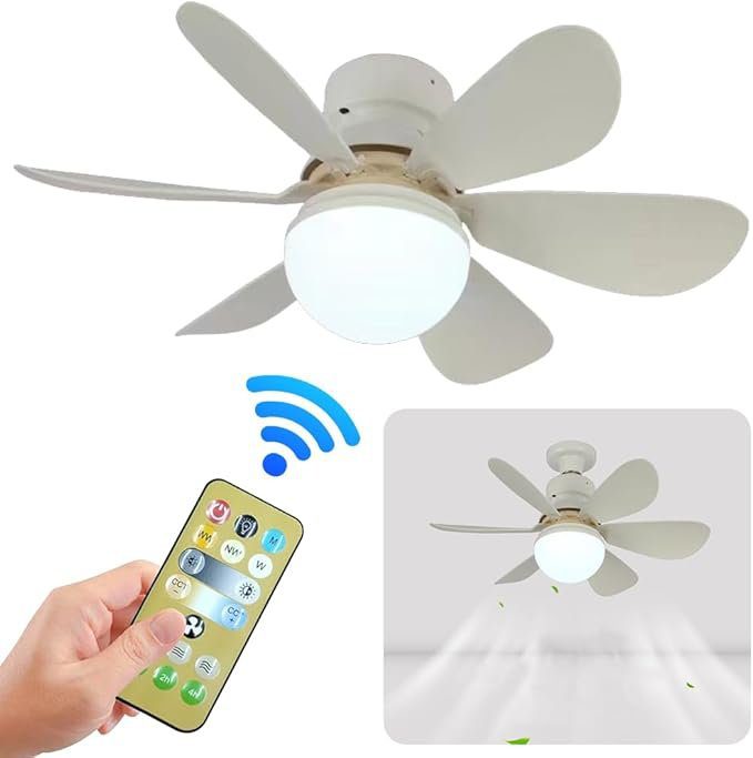 Stylish Ceiling Fan Light with Remote Control