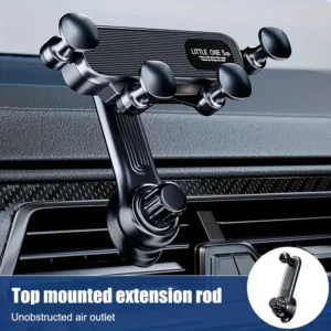 360° Rotatable Gravity Car Mobile Phone Bracket! - Image 4