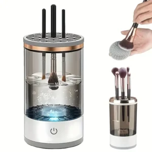 USB-Powered Makeup Brush Cleaner!
